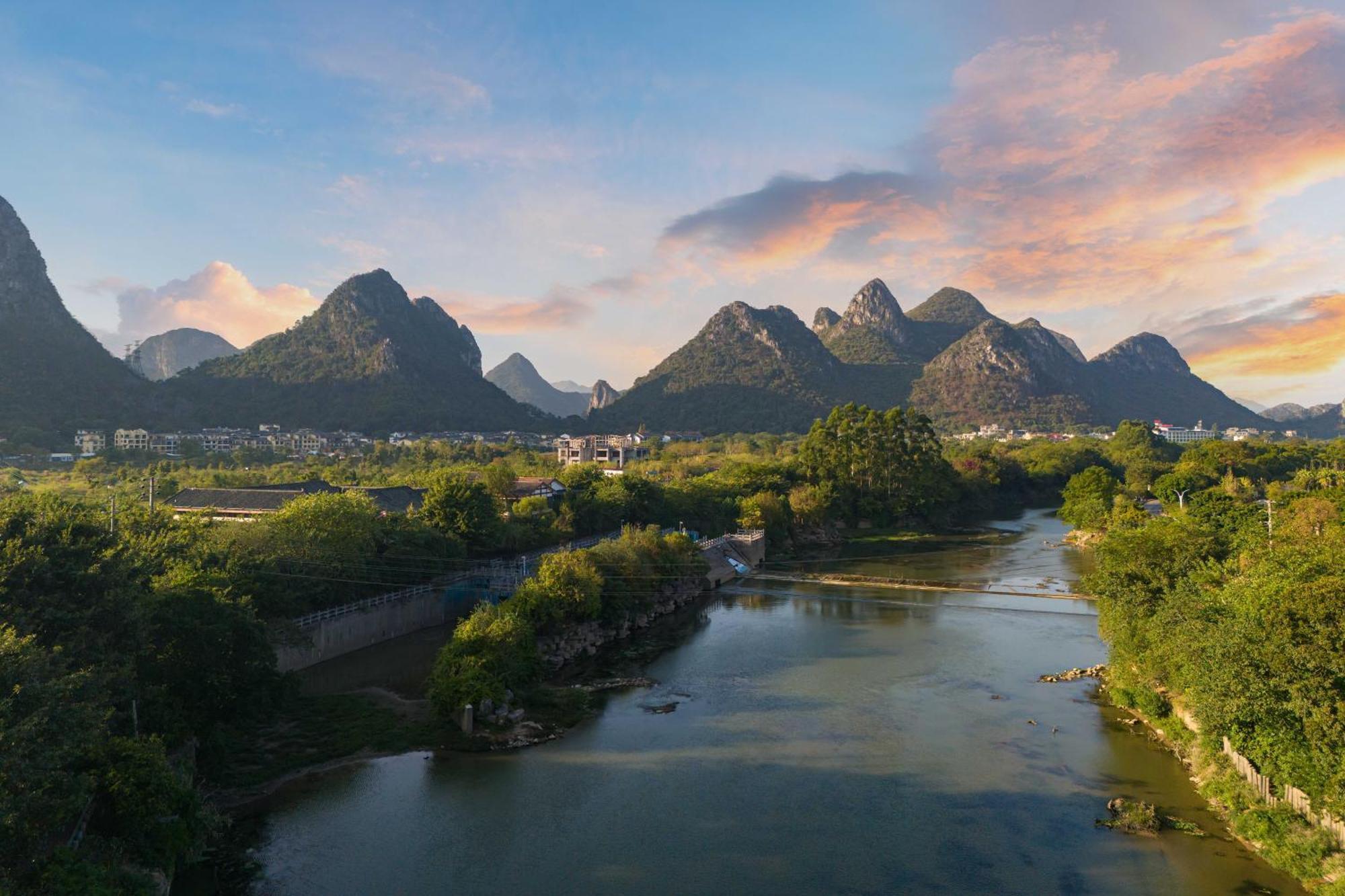 Guilin Village Creek Inn-Free Private Car Pick Up Station Stay 3 Nights Extérieur photo